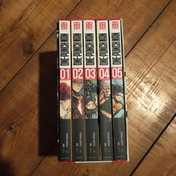 Ich verkaufe hier die Bände 1, 2, 3, 4 & 5 von dem Manga - ONE PUNCH MAN - von ONE mit dem originalen Sammelschuber!

Versand möglich.