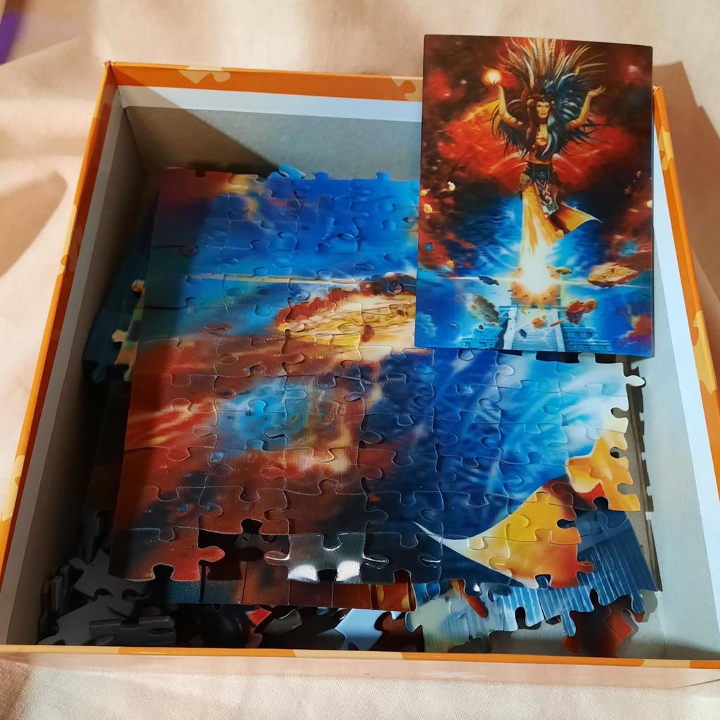 I'm selling this good as new 3D Jigsaw Puzzle
I'm happy to post for the price of postage and happy to deliver for petrol money.

Thanks