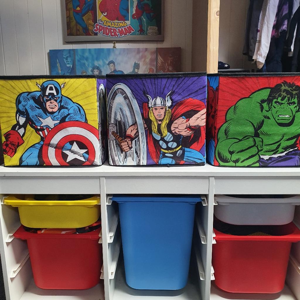 marvel storage boxes in Wigan für £ 12,00 zum Verkauf | Shpock AT