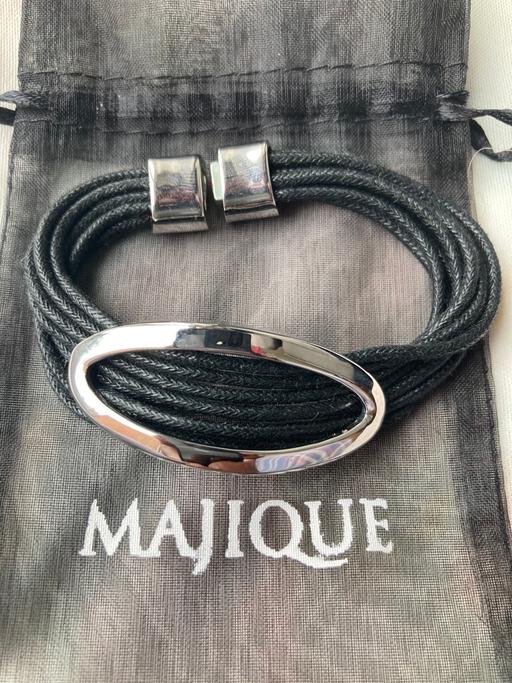 Buy & Sell West Northamptonshire Dallington - West Northamptonshire - Photos for Majique Leather & Chrome Bracelet