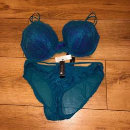 Gorgeous BNWT Ann Summers Oria teal brief brief and bra underwear set 
Size medium 12/14

I offer great bundle deals and combined, so please don't hesitate to message me if you like more than one of my items 💗

❗️I DO SHIP INTERNATIONALLY JUST MESSAGE ME AND I’LL GET YOU A QUOTE FOR SHIPPING❗️

Pick up TS4 Longlands area or can post but buyer must pay postage