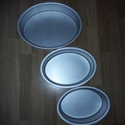 PME Arts & Crafts Oval Cake Tins
By Fat Daddies
12" x 9" x 3"
10" x 3"
 9" x 6" x 3"
Collection Only