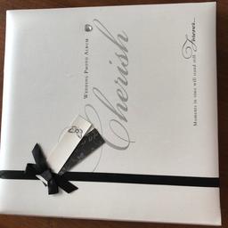 Wedding album (new) box damaged open for offers