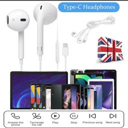 USB C Type C In-Ear Earphones Headphone Earbuds for Samsung S22 S21 Huawei etc

Brand New