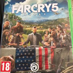 Far cry 5
Xbox 1
Disc game