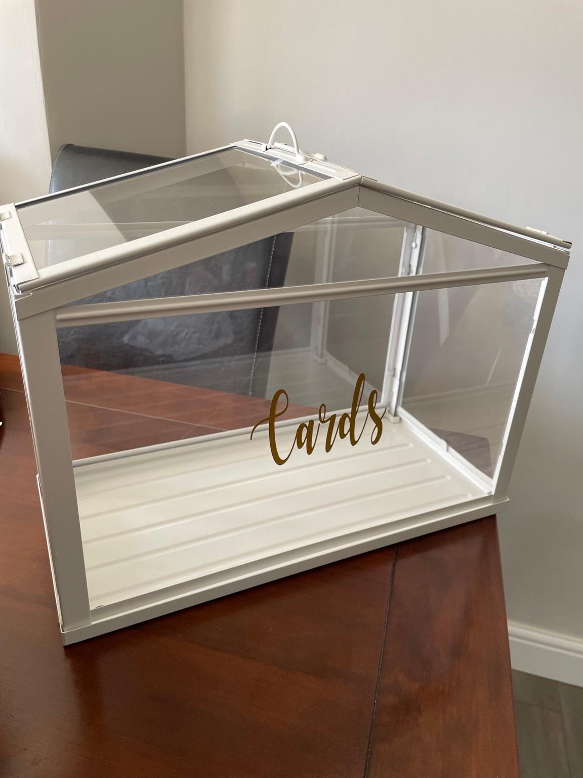 Ikea socket greenhouse wedding card box in South Staffordshire für £ 10 ...