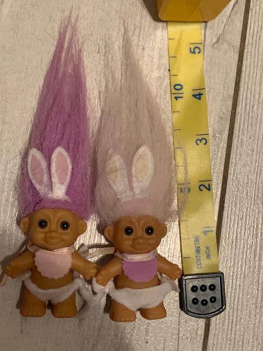 Buy & Sell Essex Thurrock - Essex - Photos for Vintage TROLLS pink& Lilac Hair Rabbit Ears