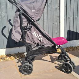 Used condition

Has slight tears in the material on the sides as shown in pictures

Handy for holiday buggy

Comes with rain cover

Collection from WA9
Delivery possible - if local