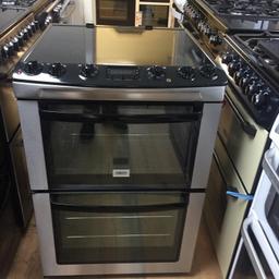 Zanussi Electric Cooker 
60cm
Ceramic 
Electric grill 
Double oven 
Fan assisted main oven 
Good clean condition 
Fully tested/working 
£199
Can be viewed 

137, Bradford Road 
Bd18 3tb