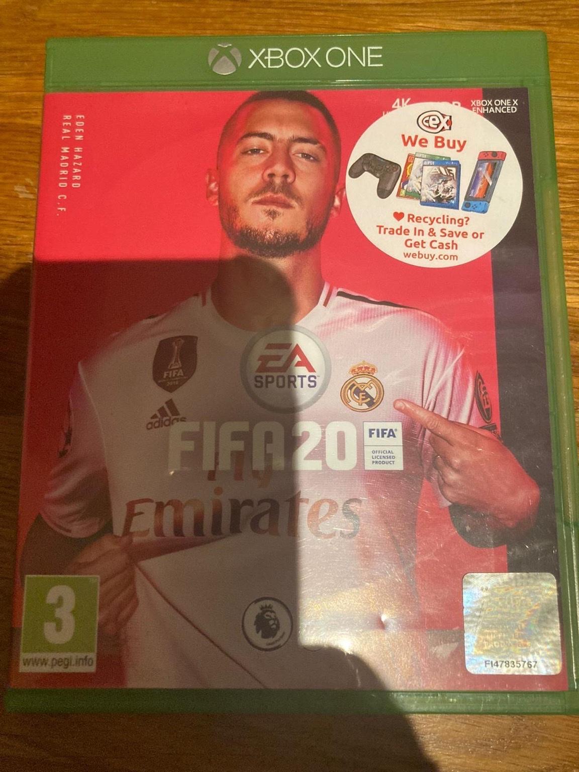 Fifa 20 cex xbox hot sale one