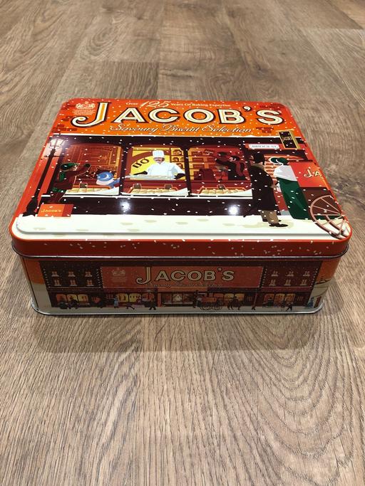 Buy & Sell Oakwood Derby - Photos for Jacobs biscuit tin (empty)