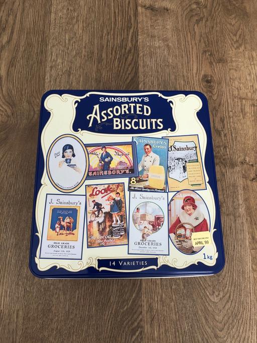 Buy & Sell Oakwood Derby - Photos for Sainsburys biscuit tin (empty)