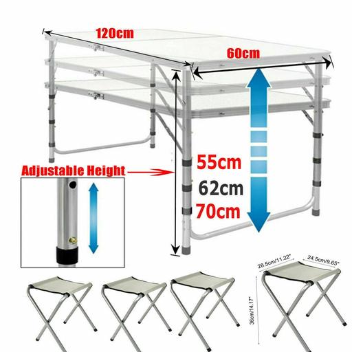 Buy & Sell - Photos for Folding Camping Table Stools Outdoor Garden