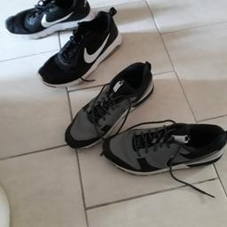 2 pairs of nike trainers size 9 excellent condition collection only from fazakerley L107LF