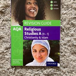Religious Studies Revision Guide. Immaculate Condition would cost £9.99 to buy new off Amazon.

Collection S64 Area. Can post for Additional Post & Packing Fees 😊