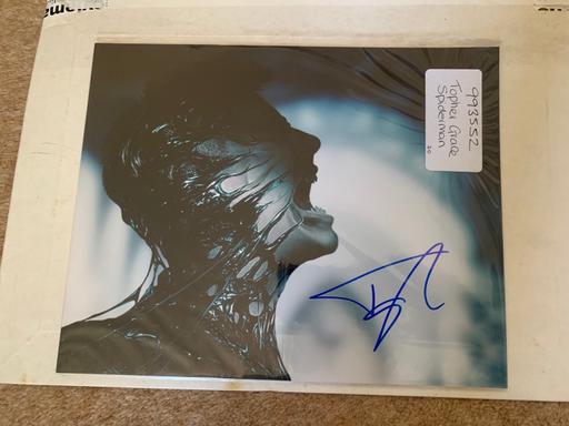 Buy & Sell Isle of Man Douglas - Photos for Topher Grace - signed - spiderman 3 venom