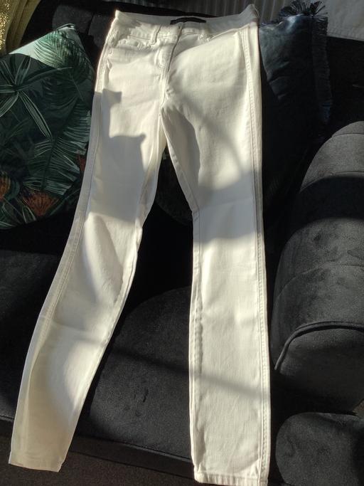 Buy & Sell West Midlands Walsall - Photos for White skinny jeans size 10