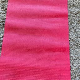 Pink Yoga Mat. Excellent Condition. Comes with carry case.

Collection S64 Area. Can post for Additional Post & Packing Fees. 😊