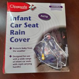 For car seats with carry handle 0-12 months.
Universal fit as new in box.
fy3 layton