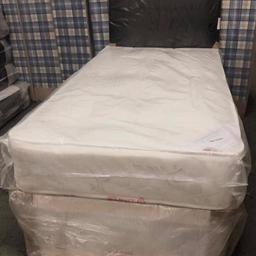 SUPER TUFT ORTHOPEDIC DIVAN BASE AND 11 INCH MATTRESS - SINGLE

HEADBOARD EXTRA 
£150.00

B&W BEDS 

Unit 1-2 Parkgate court 
The gateway industrial estate
Parkgate 
Rotherham
S62 6JL 
01709 208200
Website - bwbeds.co.uk 
Facebook - Bargainsdelivered Woodmanfurniture

Free delivery to anywhere in South Yorkshire Chesterfield and Worksop on orders over £100

Same day delivery available on stock items when ordered before 1pm (excludes sundays)

Shop opening hours - Monday - Friday 10-6PM  Saturday 10-5PM Sunday 11-3pm