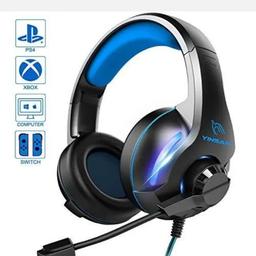 Gaming Headset for PS4, YINSAN Xbox One Headset with Mic Surround Stereo Gaming
