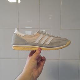 ■ PRICE: £60

■ SIZE 10 (UK) / 44 (EUR)

■ CONDITION: GREAT
▪ Minor marks and some fading to the suede exterior

■ INFO: 
▪ Brand: Adidas X Hyke (Adidas Originals by Hyke, Tokyo Adidas)
▪ Colour: White/Beige/Grey
▪ Does not include shoe box
▪ Exterior: nylon/suede
▪ Bought for £80+
▪ Selling as moving house/downsizing

--------------------

Collection (M34 5PZ)

--------------------

Tags: hyde tameside north west salford ancoats stockport bolton reddish oldham fallowfield trafford bury cheshire longsight worsley mens size 9 size 9.5 trainers forest hills sl72 sl72s collab 
-