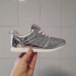 ■ PRICE: £7

■ SIZE 4 (UK) / 36 (EUROPE)

■ CONDITION: GREAT
▪ Worn once, minor marks

■ INFO: 
▪ Brand: Primark
▪ Colour: Metallic Silver 
▪ Does not include shoe box
▪ Selling as moving house/downsizing

--------------------

Collection (M34 5PZ)

--------------------

Tags: manchester Gorton Ashton Denton Openshaw Droylsden Audenshaw hyde tameside north west salford ancoats stockport bolton reddish oldham fallowfield trafford bury cheshire longsight worsley collect collection sale clearance womens footwear girls junior size 3 size 3.5 fancy dress chrome
-
