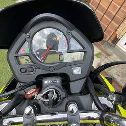 Honda Hornet 600 in bright yellow year of manufacture 2011 (61 Plate) The bike is in showrooms condition with 7650 miles fully maintained rides like new