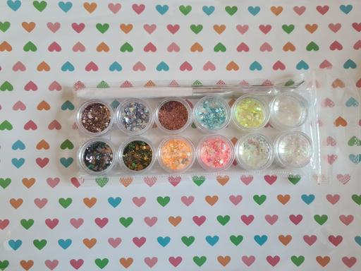 Buy & Sell Oxfordshire Cherwell - Photos for 12 nail glitters with brush and picker