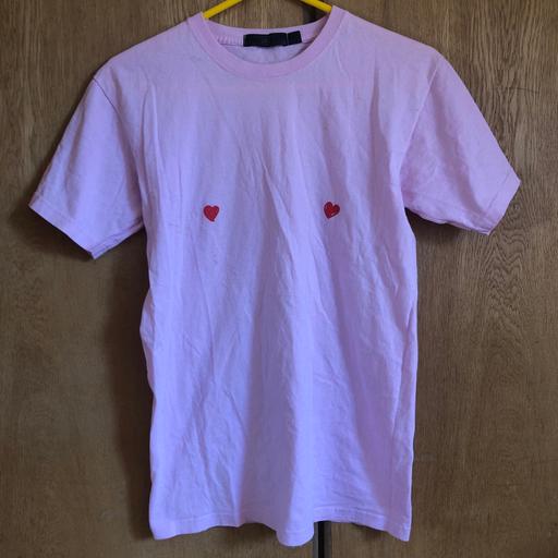 Buy & Sell East London Redbridge - Photos for Missguided pink heart nipple t shirt