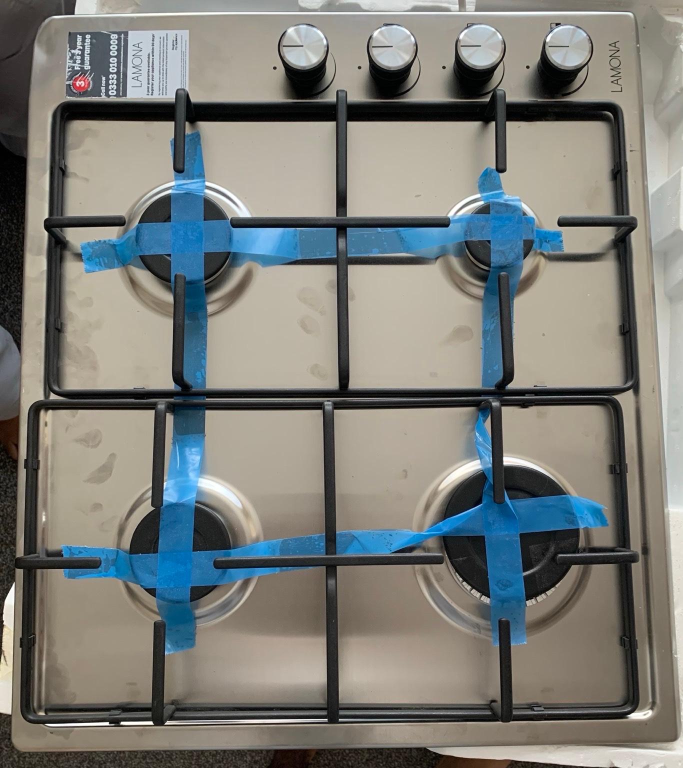 Lamona LAM1009 60cm Stainless Steel Gas Hob in DY2 Metropolitan Borough