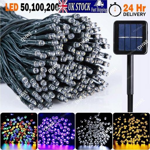 Buy & Sell - Photos for 200 LED Solar Power Fairy Garden Lights