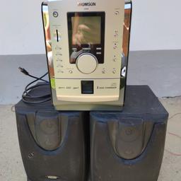 Verkaufe eine Stereoanlage perfekt für Werkstatt, Garage oder Partyraum

Die Anlage hat einen USB Anschluss, sd Karte, Radio und 5 Fach CD Wechsler