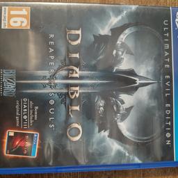 Diablo video game for the PS4