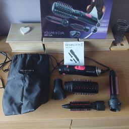 Remington volume and curl airstyler boxed and bagged.
used twice but now got short hair so not needed. as new condition from smoke and pet free home collection oakworth or keighley centre 
Can list on ebay for postage purposes