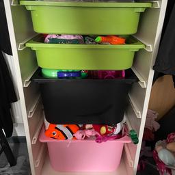 Trofast storage unit, perfect for storing toys, craft items and keeping the room clutter free 😁
Collection only