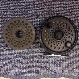 White River CV2 Fly reel, WT 5-6 Inc fly line in DN22 Bassetlaw