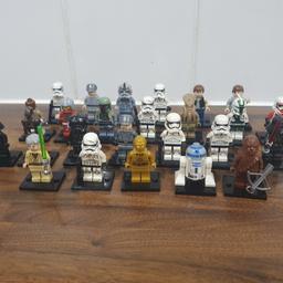 25 lego minifigures in total
only selling as a bundle