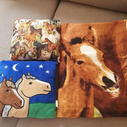 Pferde Decke und 2 Kissen