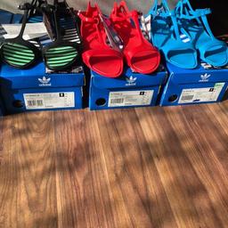 I have last of my stock lovely lady’s summer adidas please ask for size 35 pound cash only