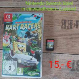 Verkauft wird das Nintendo Switch Spiel 'Nickelodeon Kart Racers' in einwandfreiem Zustand wie NEU an Selbstabholer in 67489 Kirrweiler.

Ich habe noch andere Switch Spiele zum Verkauf auf meinem Account (siehe auch 2. Bild).

Privatverkauf: kein Umtausch - keine Garantie
