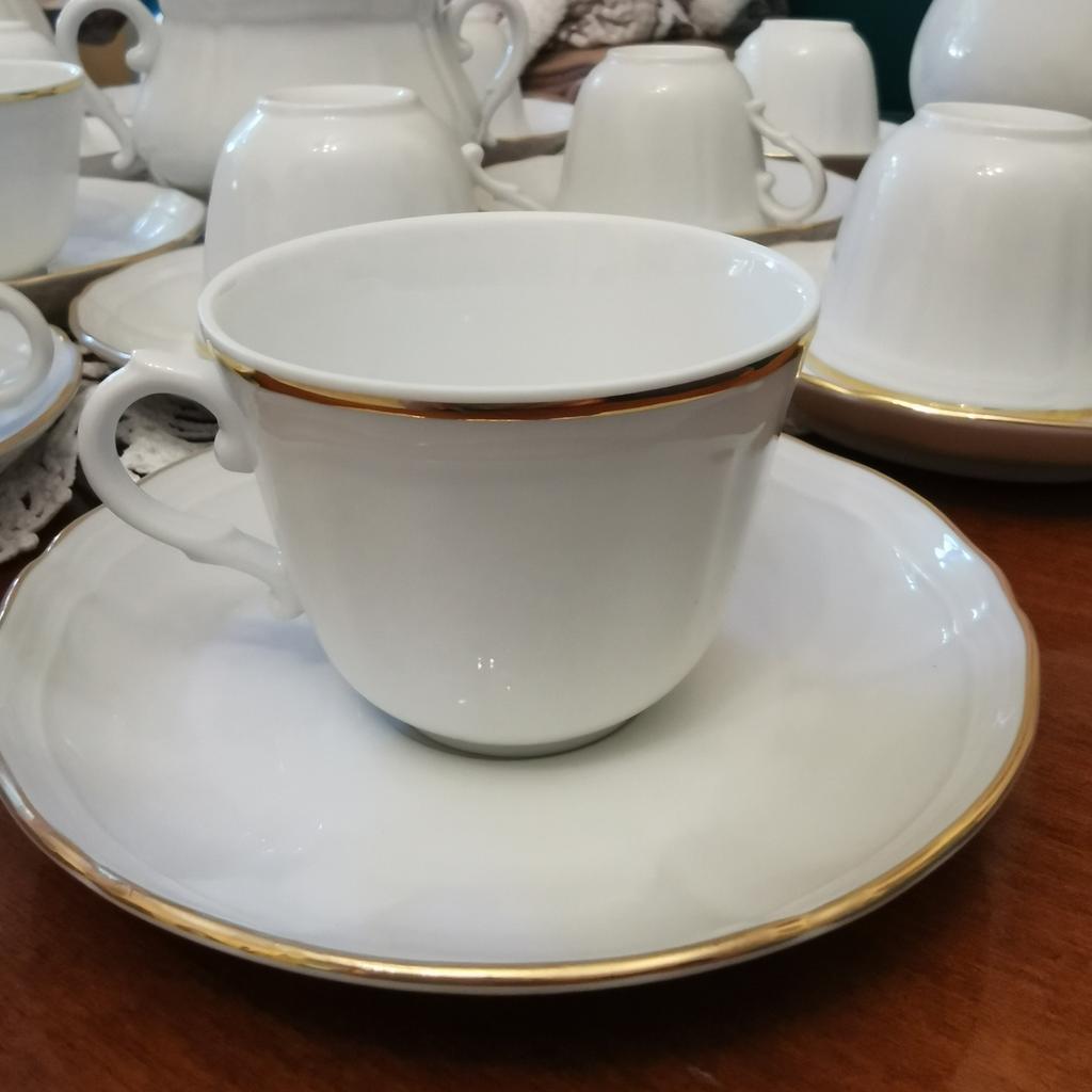 Set tazzine caffe’ vintage Ginori con lattiera
