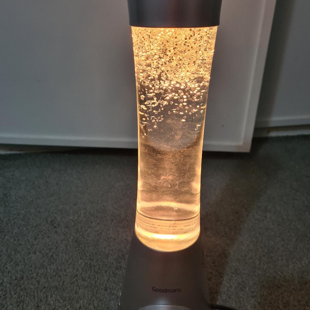 Goodmans bluetooth glitter lava lamp