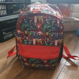 Barely used. In good condition. Has 2 side pockets which fit a water bottle in and nice size front pocket. Ideal school bag for age 5+
