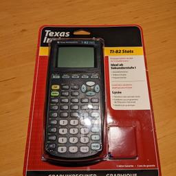 Verkaufe einen neuen und originalverpackten Taschenrechner Texas Instruments TI-82 Stats.

Neupreis ca. €65

Versandkosten auf Anfrage.

Achtung: Artikelstandort 6780 Schruns