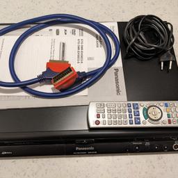 Verkaufe einen gebrauchten und funktionsfähigen Panasonic DVD Recorder Typ DMR-EH56 incl. Anschlusskabel und Fernbedienung.

 
Versandkosten auf Anfrage.

Achtung: Artikelstandort 6780 Schruns