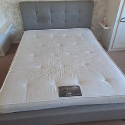King size bed frame only...excellent condition