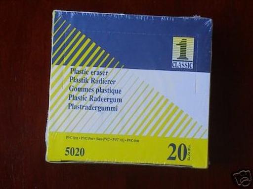 Buy & Sell Hertfordshire Watford - Photos for New Classic Plastic Eraser 20 Pack