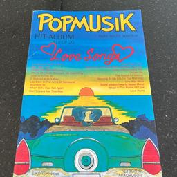 Notenbuch „Popmusik“