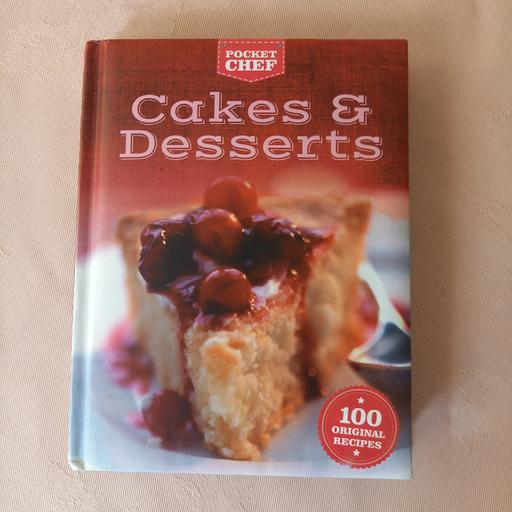 Buy & Sell Surrey Epsom and Ewell - Photos for Cakes & Desserts. 100 Recipes. Hardback book.